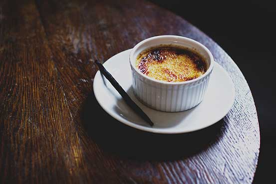 Crème brûlée au chocolat